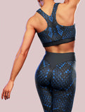 Blue Python Activewear Set-Activewear Set-bootysculpted