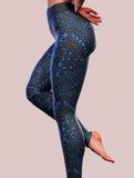 Blue Python Activewear Set-Activewear Set-bootysculpted