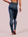 Blue Python Activewear Set-Activewear Set-bootysculpted