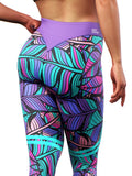 Boho Feathers Tall Leggings