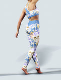Bones & Skulls Leggings-High waisted leggings-bootysculpted