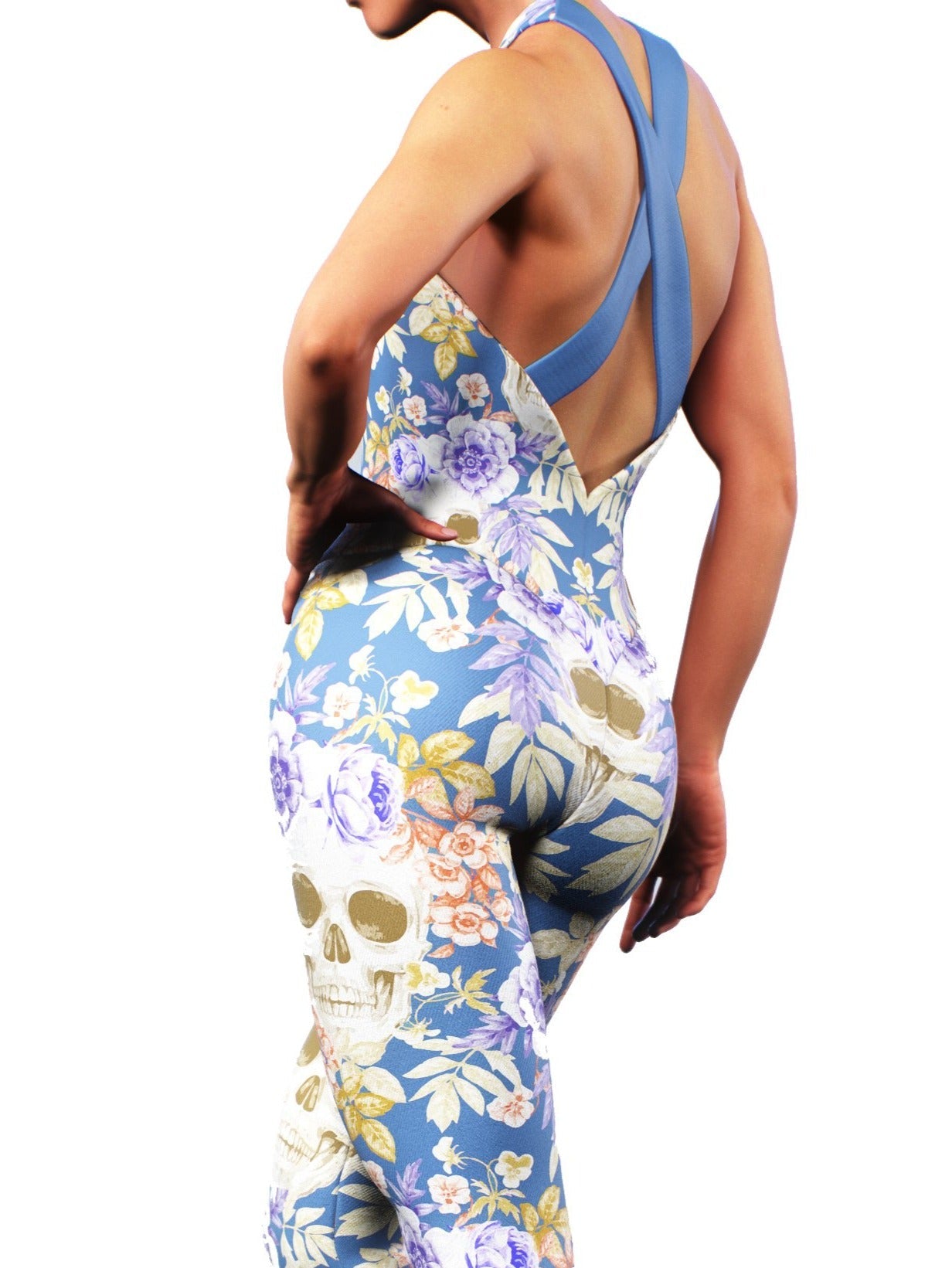 Bones & Skulls Playsuit-unitard-bootysculpted
