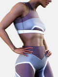 Brick Lines Support Bra-Sports bra-bootysculpted