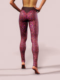 Bright Leopard Tights-High waisted leggings-bootysculpted