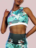 Brunei Orchids Sports Bra-Sports bra-bootysculpted