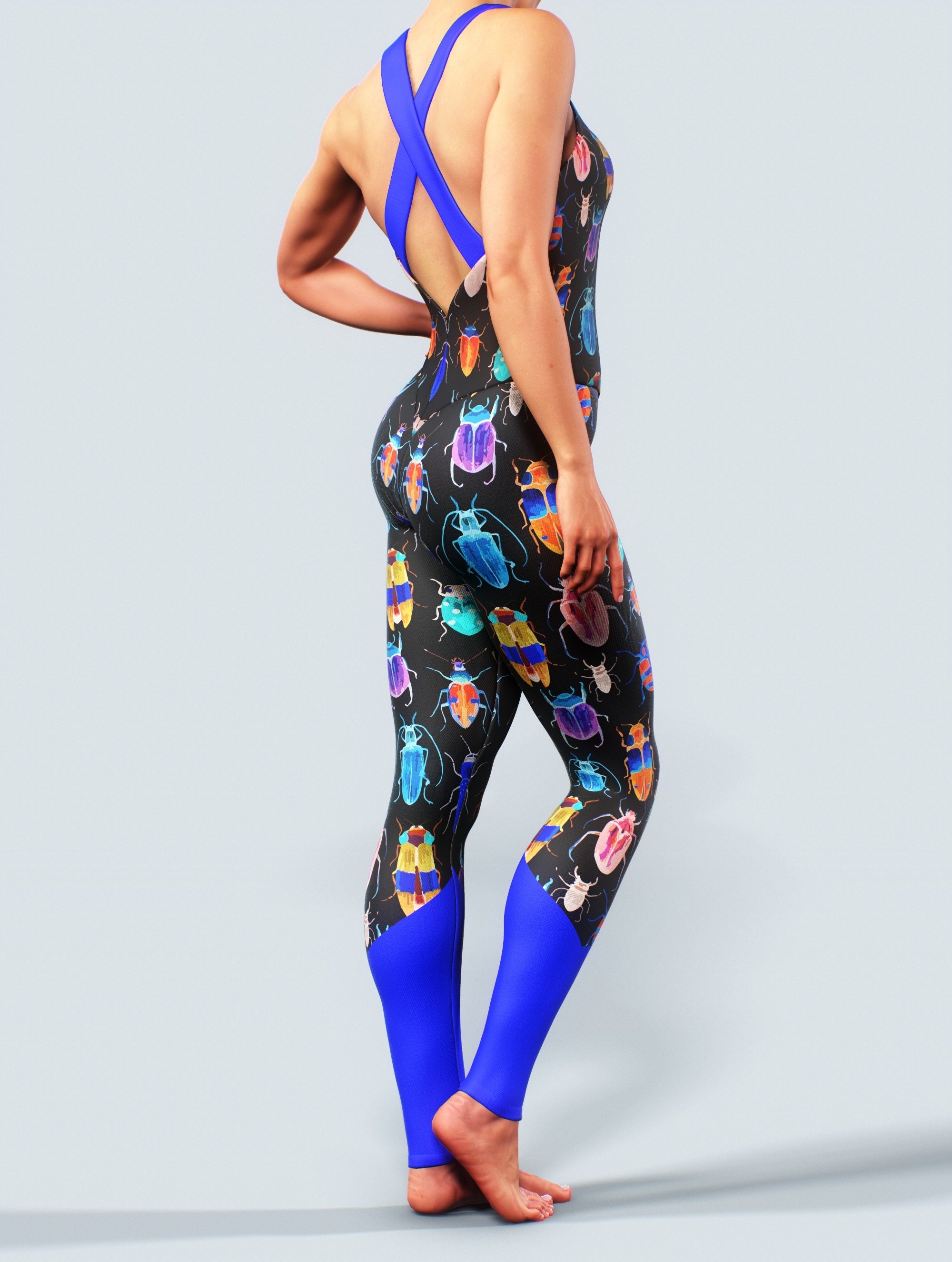 Bugs Art Playsuit-unitard-bootysculpted