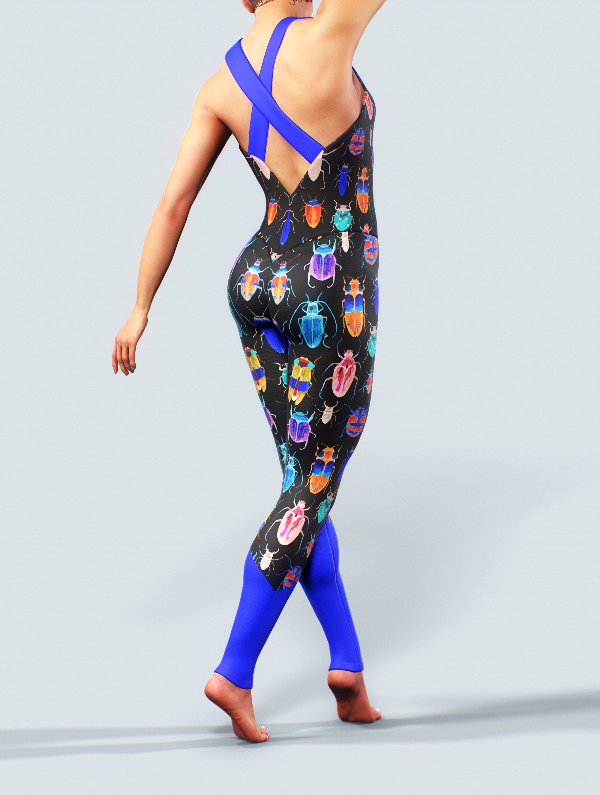 Bugs Art Playsuit-unitard-bootysculpted