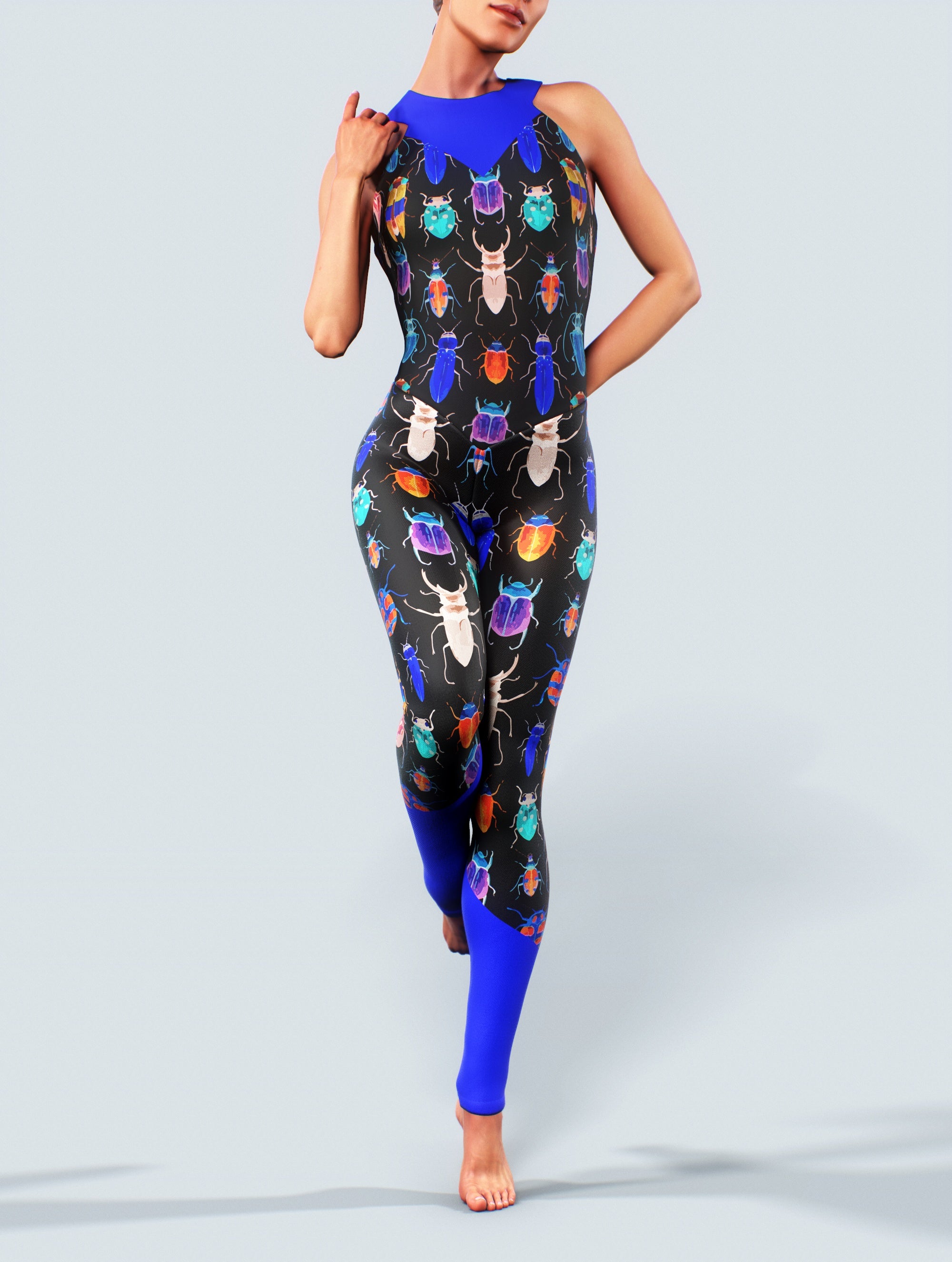 Bugs Art Playsuit-unitard-bootysculpted