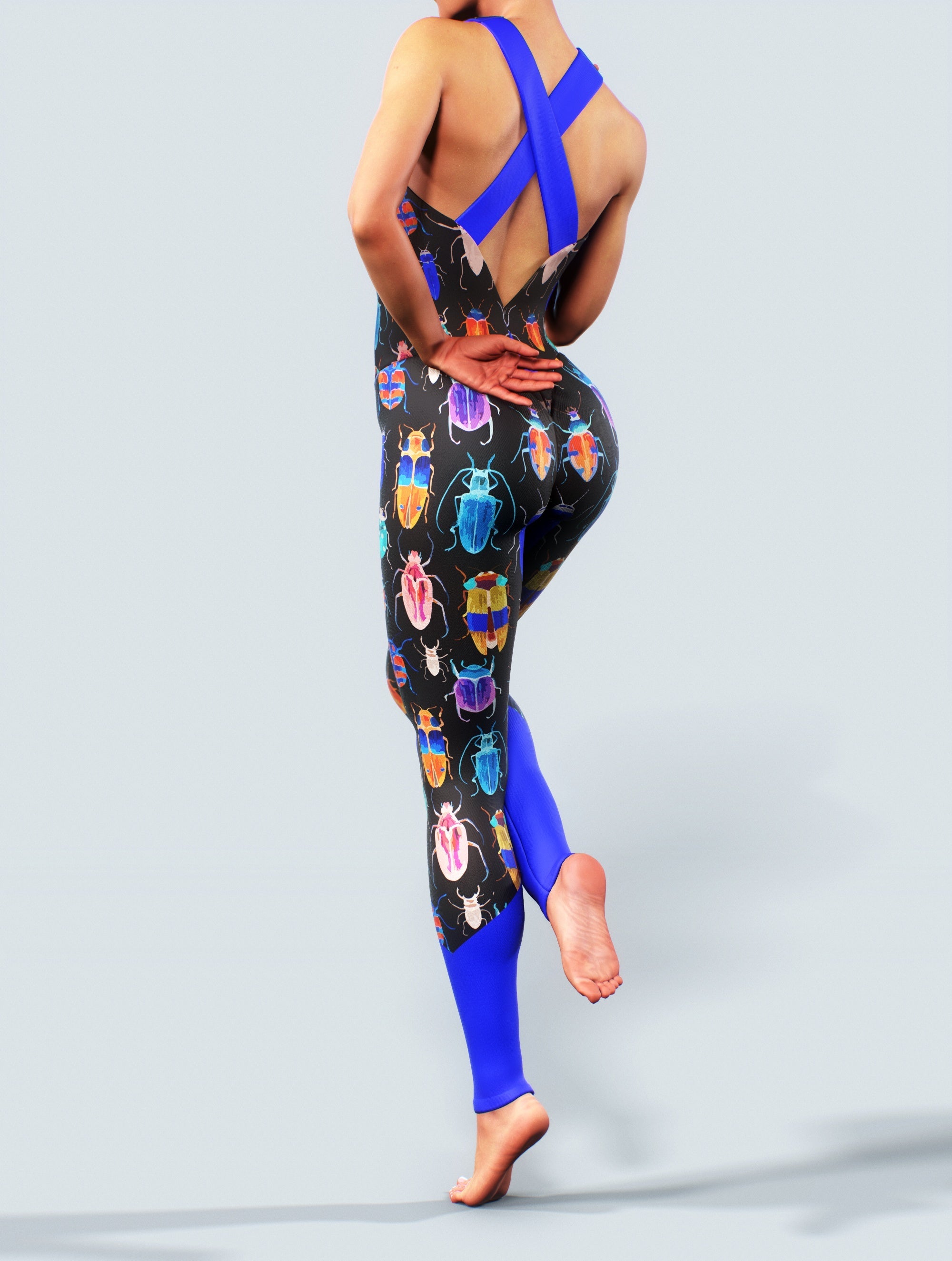 Bugs Art Playsuit-unitard-bootysculpted