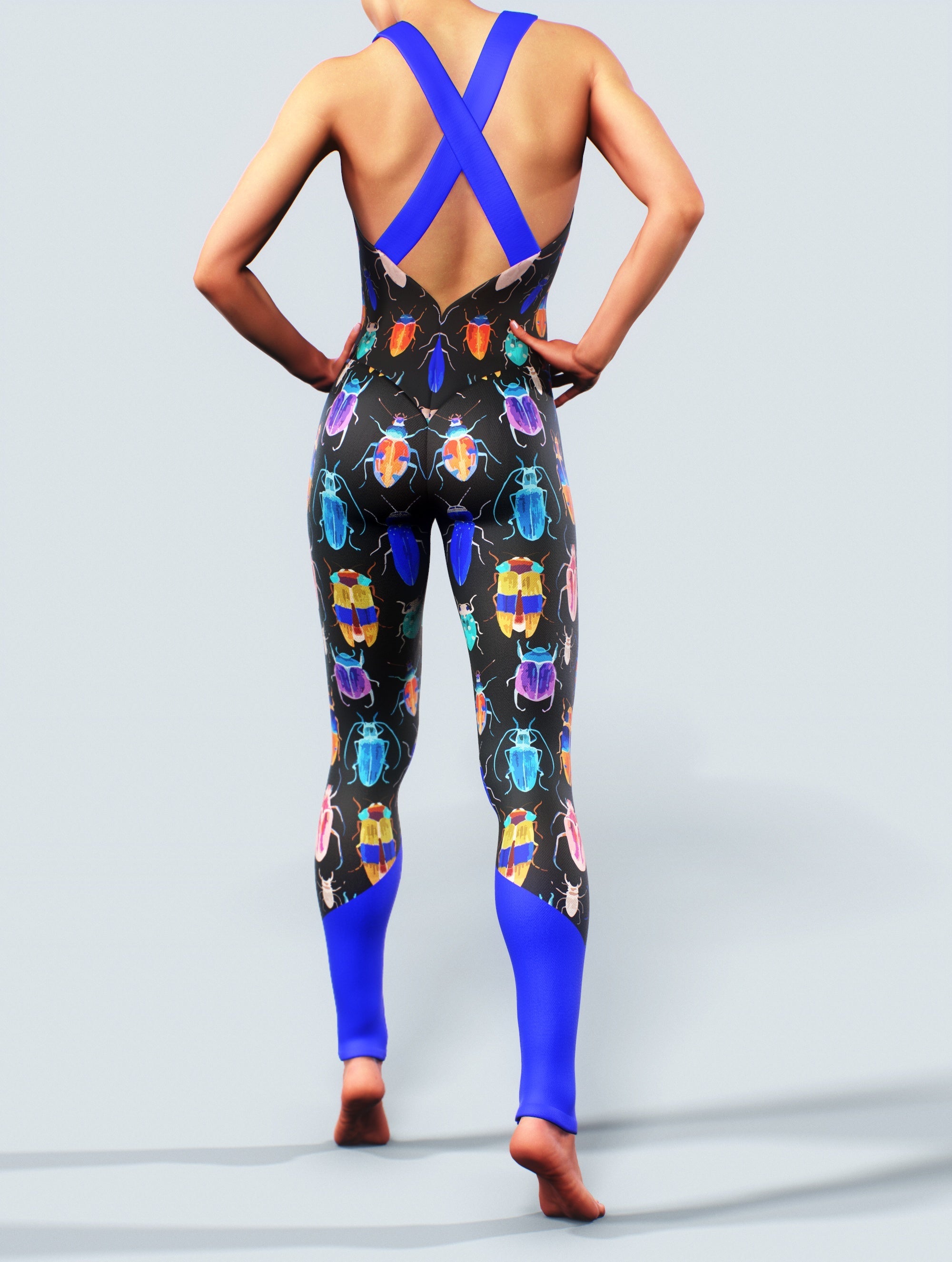 Bugs Art Playsuit-unitard-bootysculpted