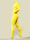 Bumblebee Yellow Bodysuit-unitard-bootysculpted