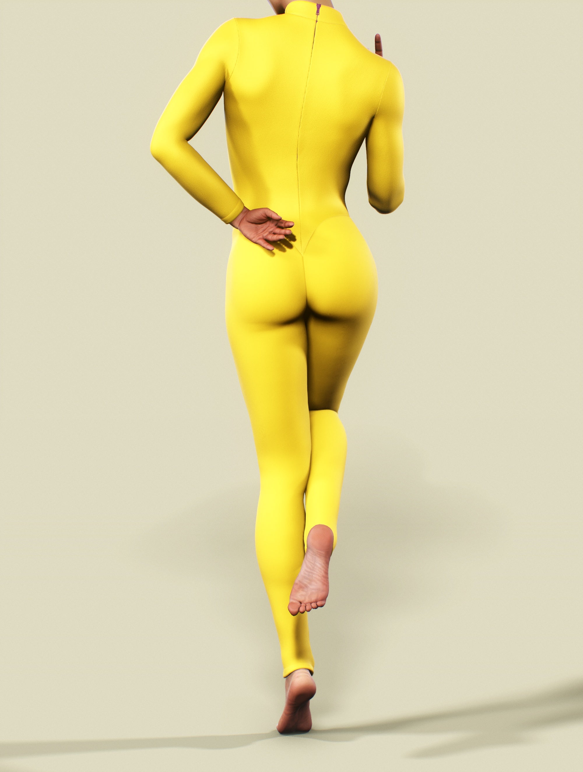 Bumblebee Yellow Bodysuit-unitard-bootysculpted