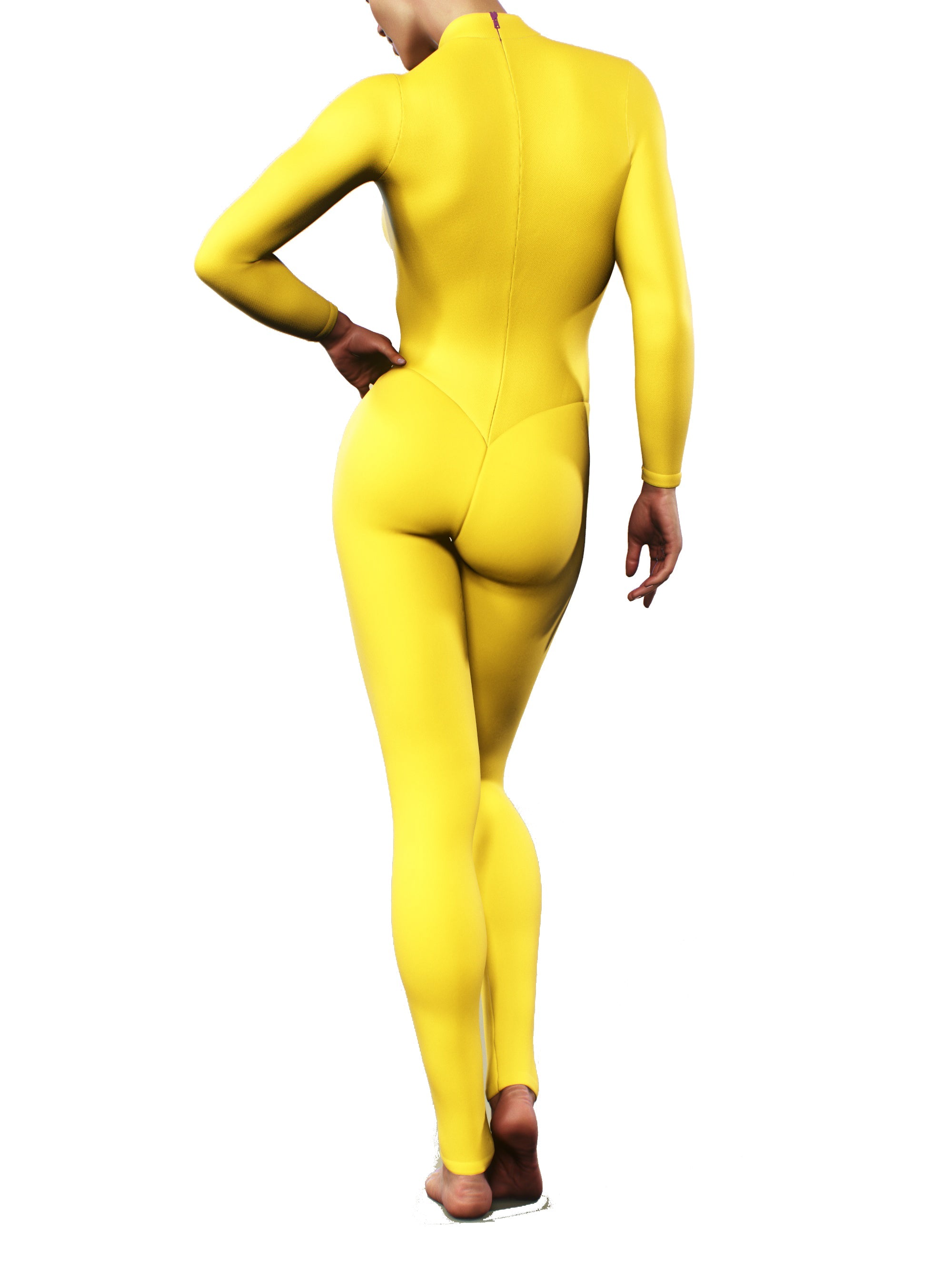 Bumblebee Yellow Bodysuit-unitard-bootysculpted