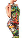 Butterfly Faifytale Green Bodysuit-unitard-bootysculpted