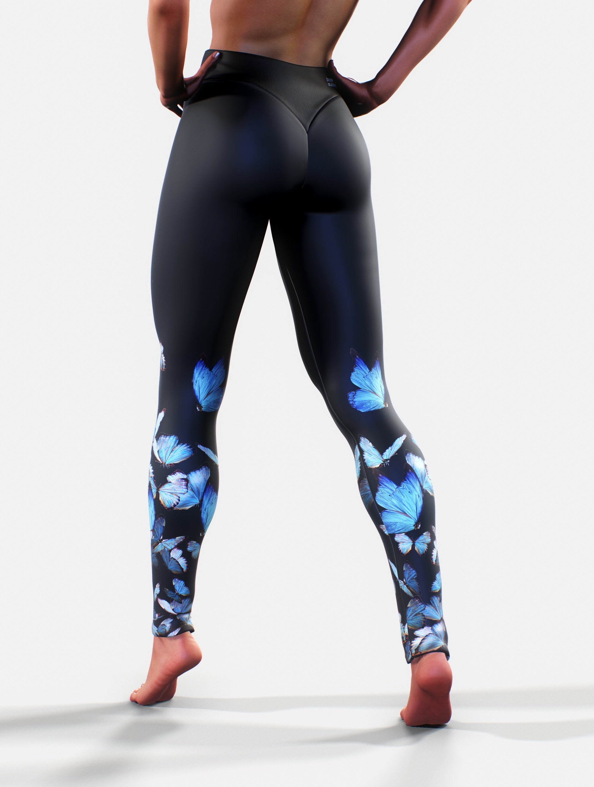 Butterfly Hurricane Tights-High waisted leggings-bootysculpted