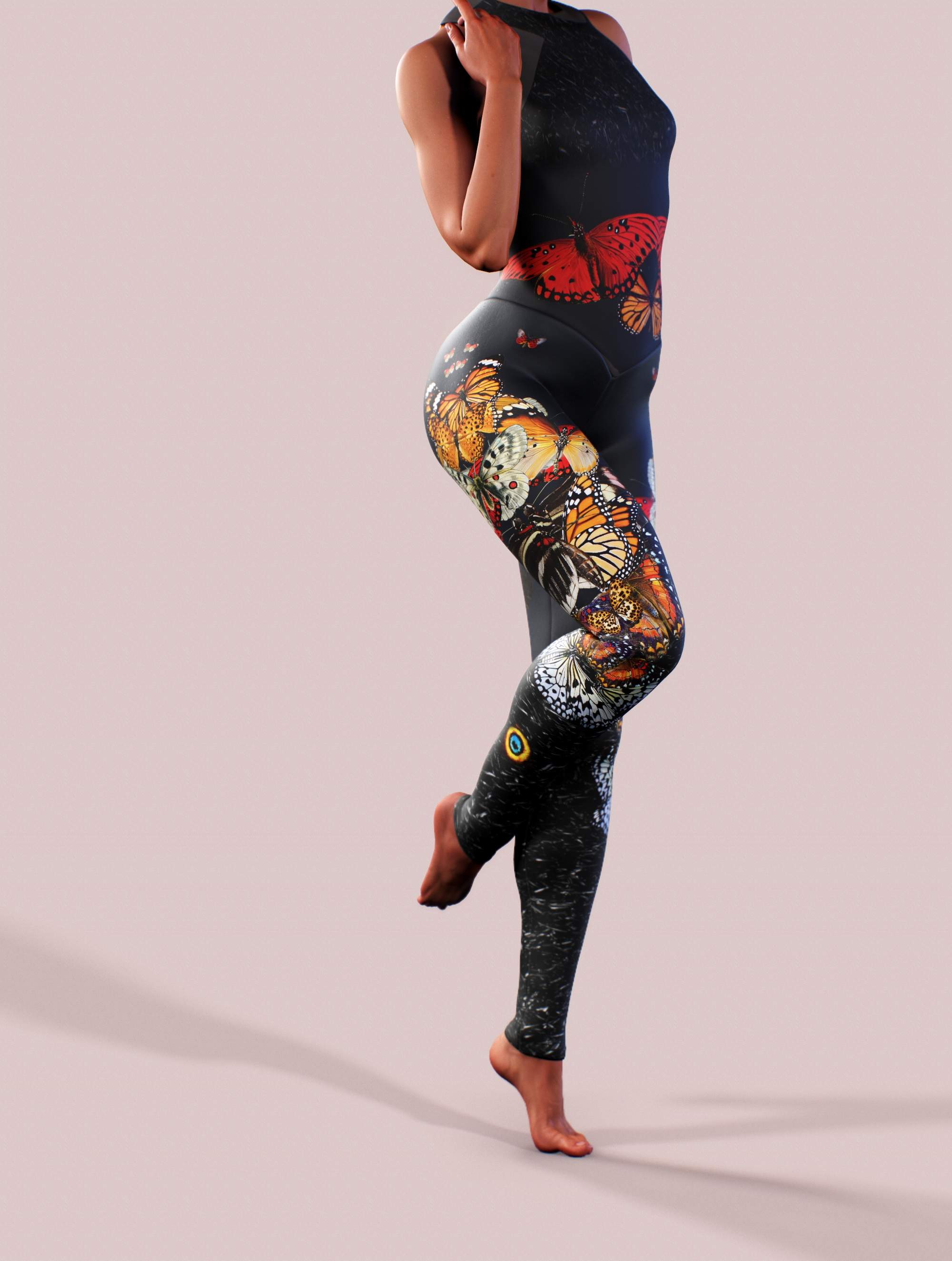 Butterfly Queen Bodysuit-unitard-bootysculpted