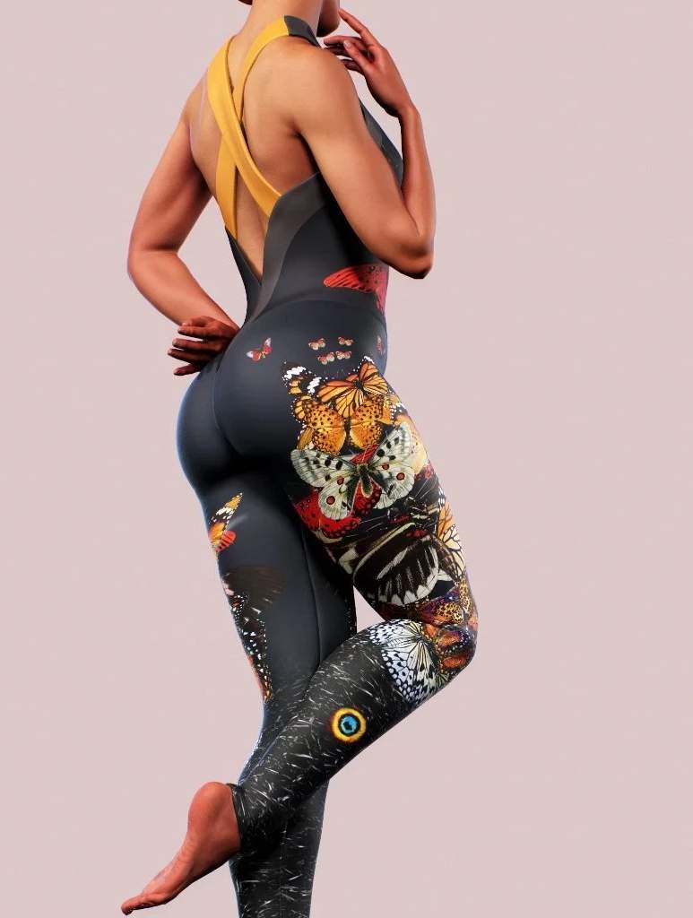 Butterfly Queen Bodysuit-unitard-bootysculpted