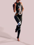 Cactus Forest Black Unitard-unitard-bootysculpted