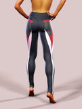 Carbon Lines Yoga Pants-High waisted leggings-bootysculpted