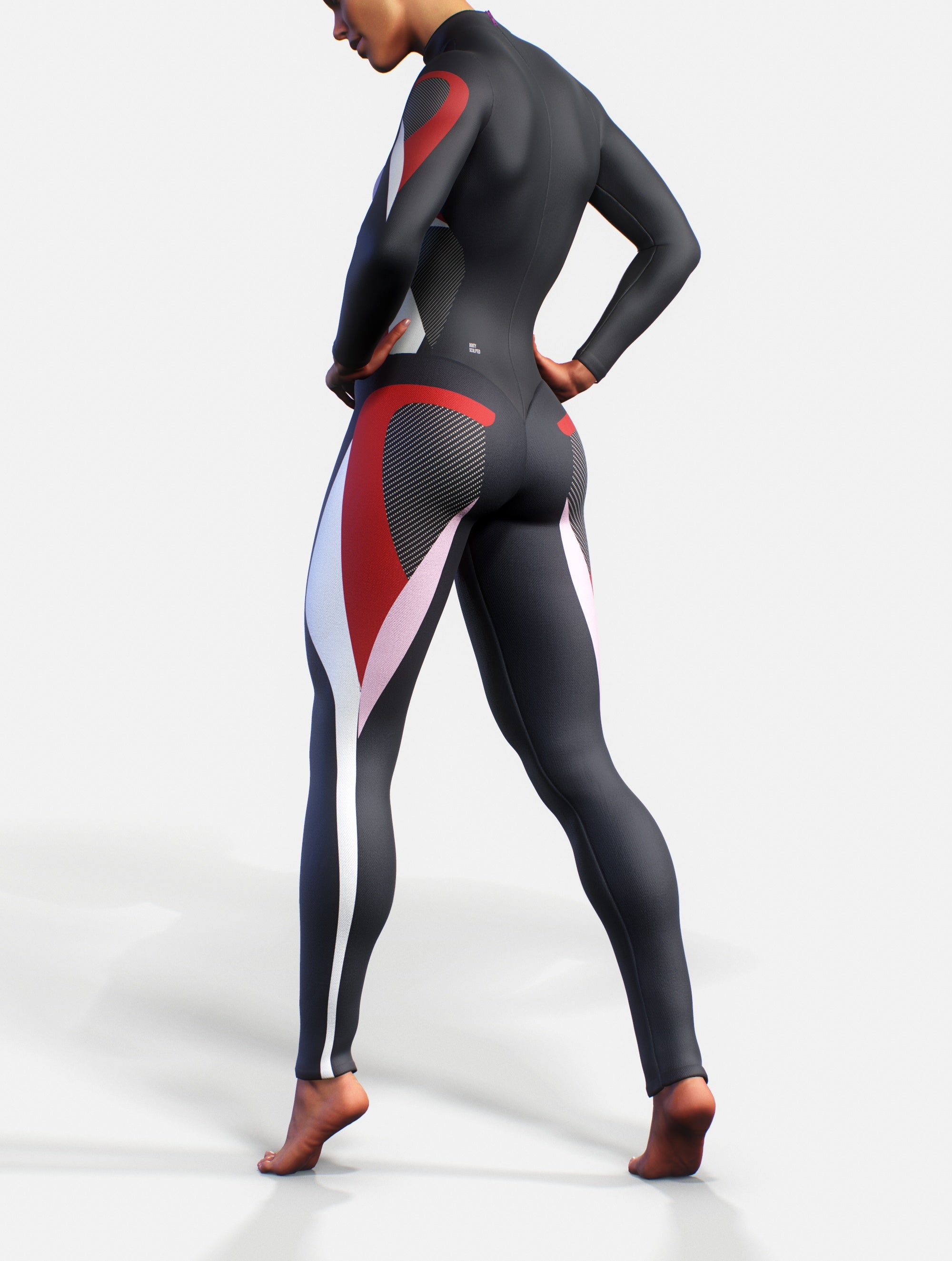 Carbon Shaping Bodysuit-unitard-bootysculpted