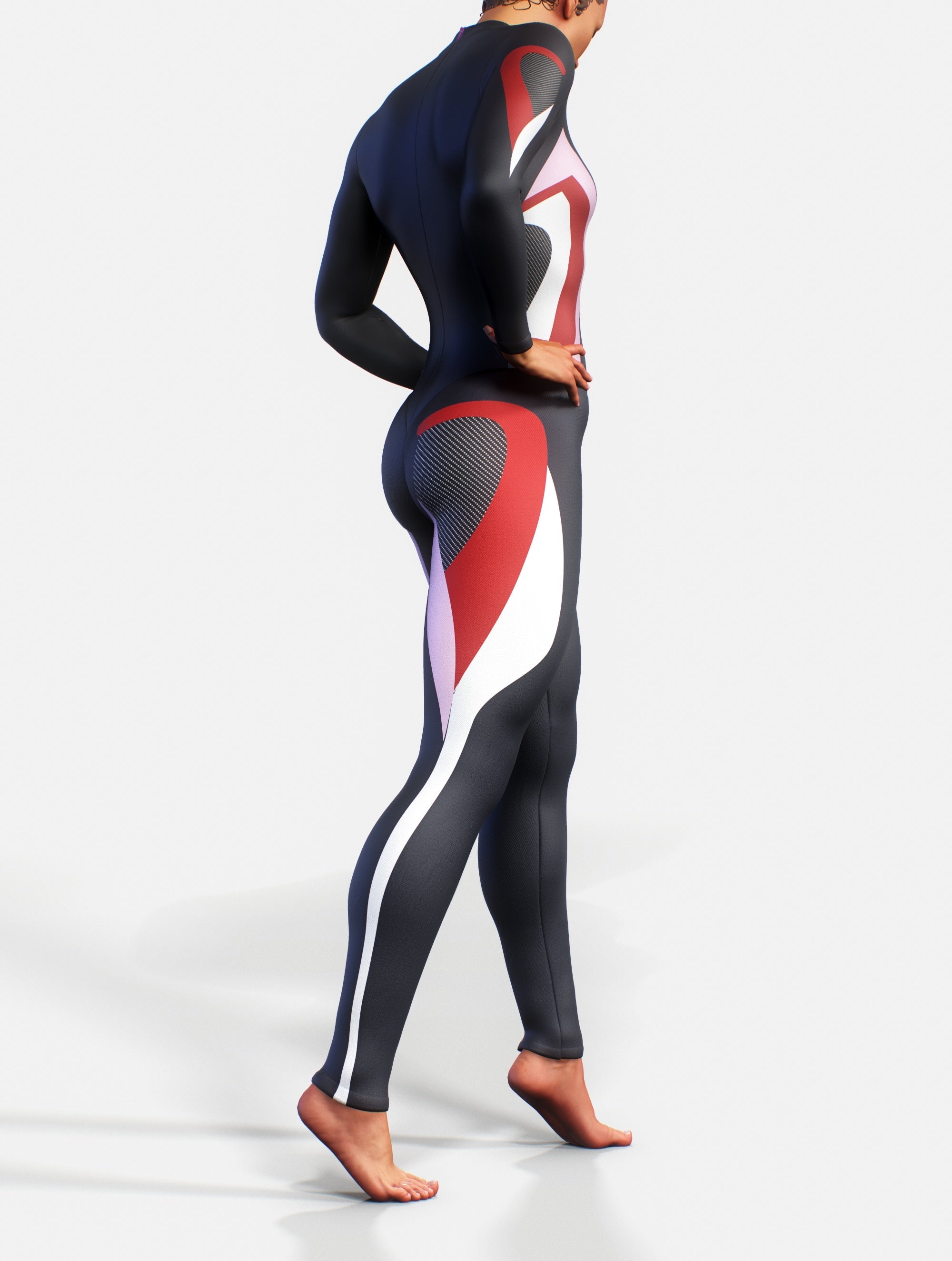 Carbon Shaping Bodysuit-unitard-bootysculpted