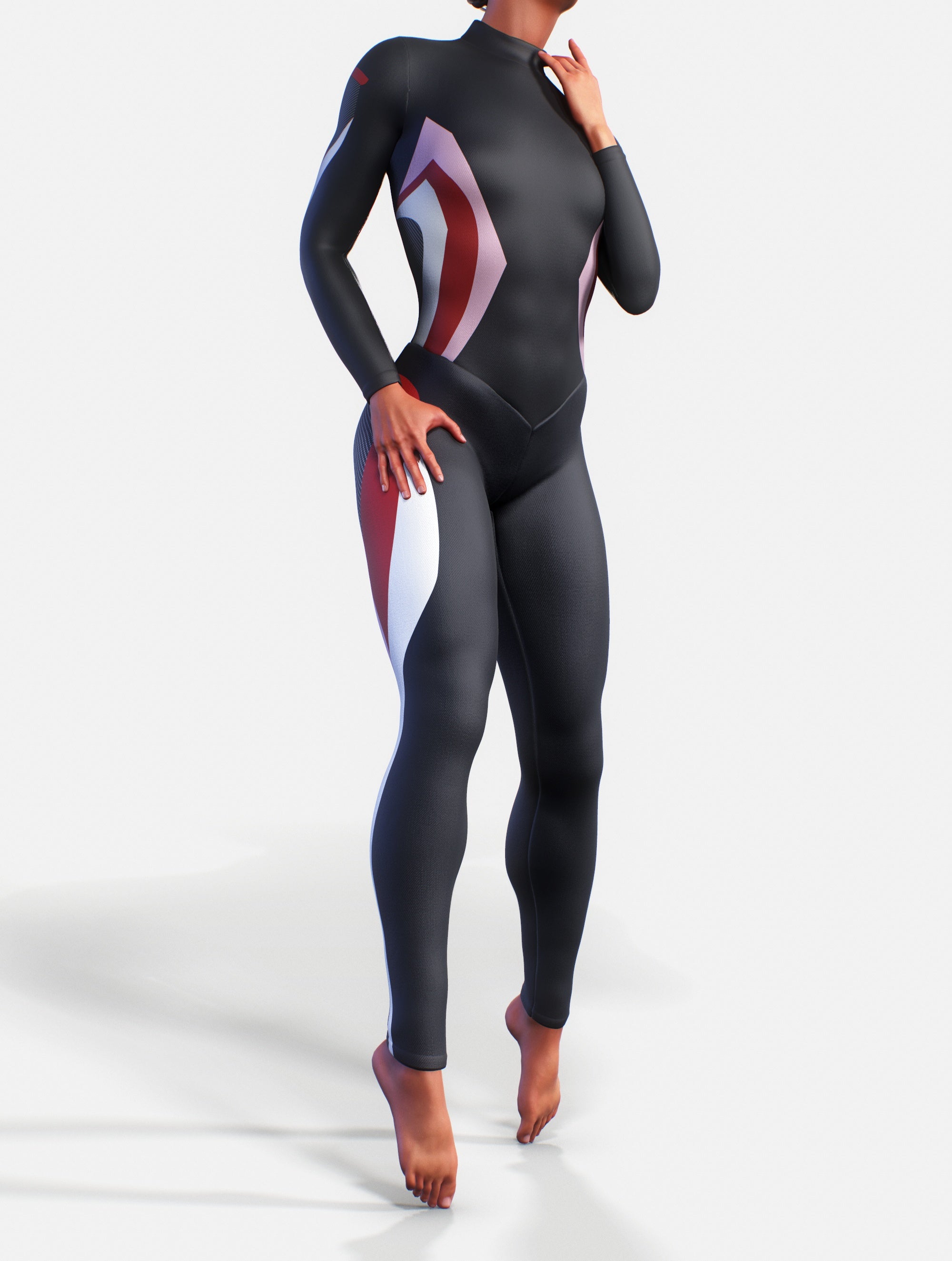 Carbon Shaping Bodysuit-unitard-bootysculpted