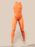 Carrot Orange Zentai-unitard-bootysculpted
