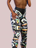Cassette Tape Yoga Pants