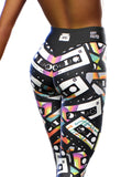 Cassette Tape Yoga Pants