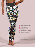 Cassette Tape Yoga Pants