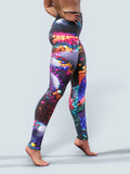 Cheerful Abstraction Leggings-High waisted leggings-bootysculpted