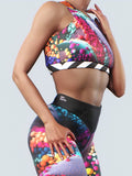 Cheerful Abstraction Sports Bra-Sports bra-bootysculpted