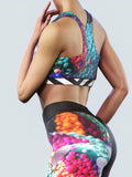 Cheerful Abstraction Sports Bra-Sports bra-bootysculpted