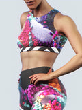 Cheerful Abstraction Sports Bra-Sports bra-bootysculpted