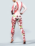 Cherry Cream Catsuit-unitard-bootysculpted