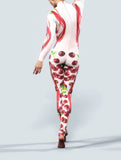 Cherry Cream Catsuit-unitard-bootysculpted