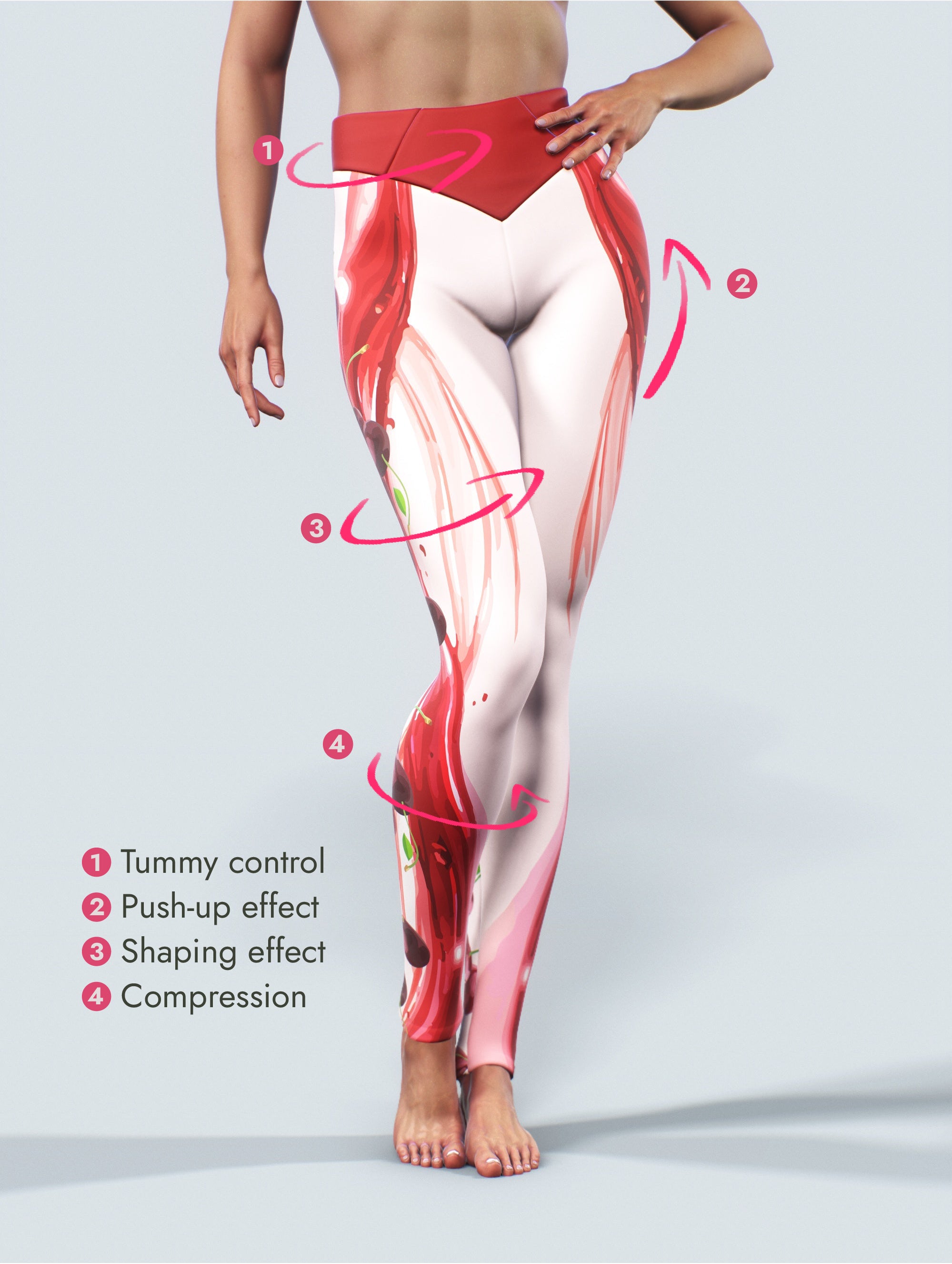 Cherry Cream Leggings