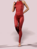 Cherry Red Bodysuit-unitard-bootysculpted