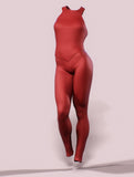 Cherry Red Bodysuit-unitard-bootysculpted