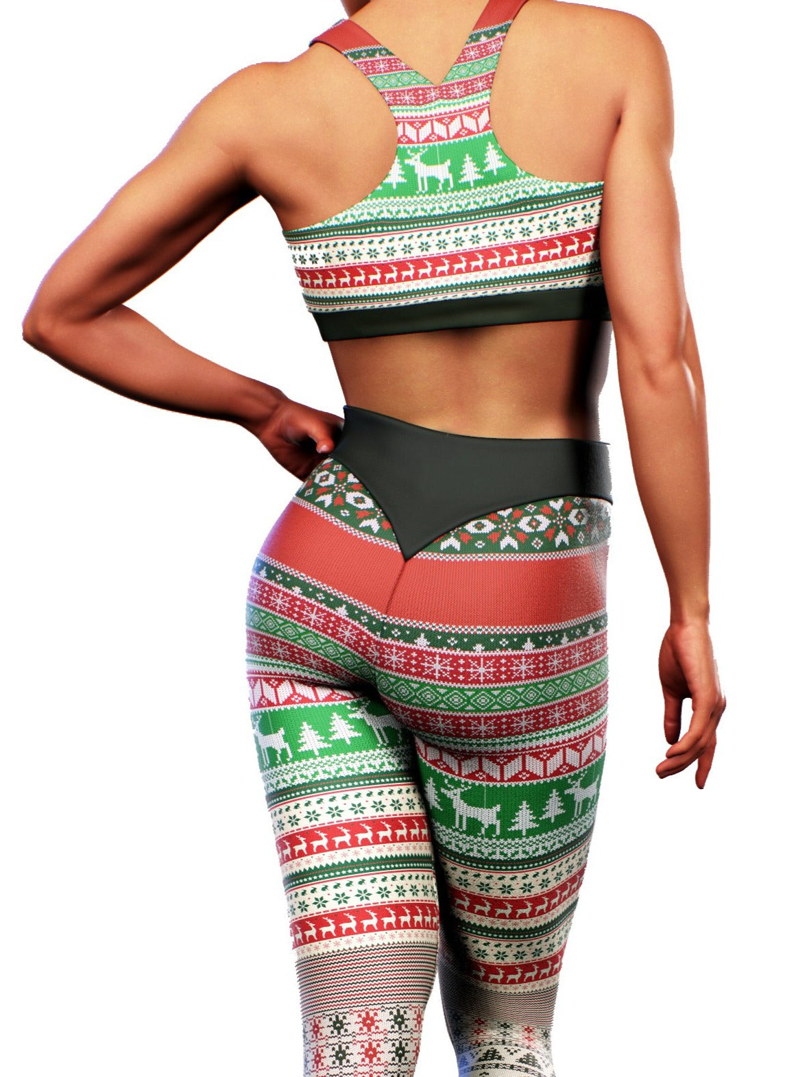 Christmas Jingle Activewear Set-Activewear Set-bootysculpted