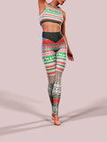 Christmas Jingle Leggings-High waisted leggings-bootysculpted