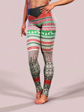 Christmas Jingle Leggings-High waisted leggings-bootysculpted