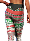 Christmas Jingle Leggings-High waisted leggings-bootysculpted