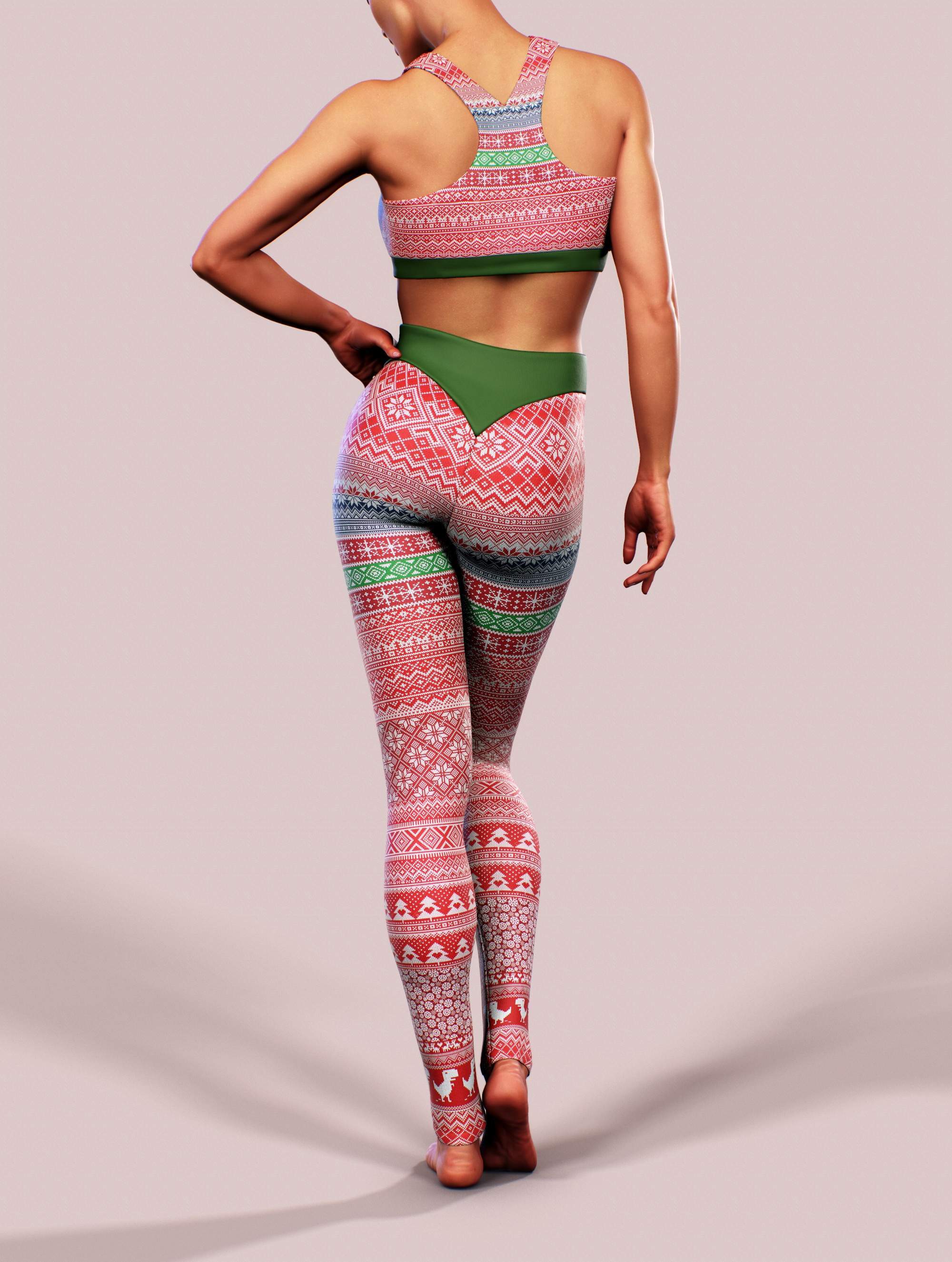 Christmas Jumper Activewear Set-Activewear Set-bootysculpted