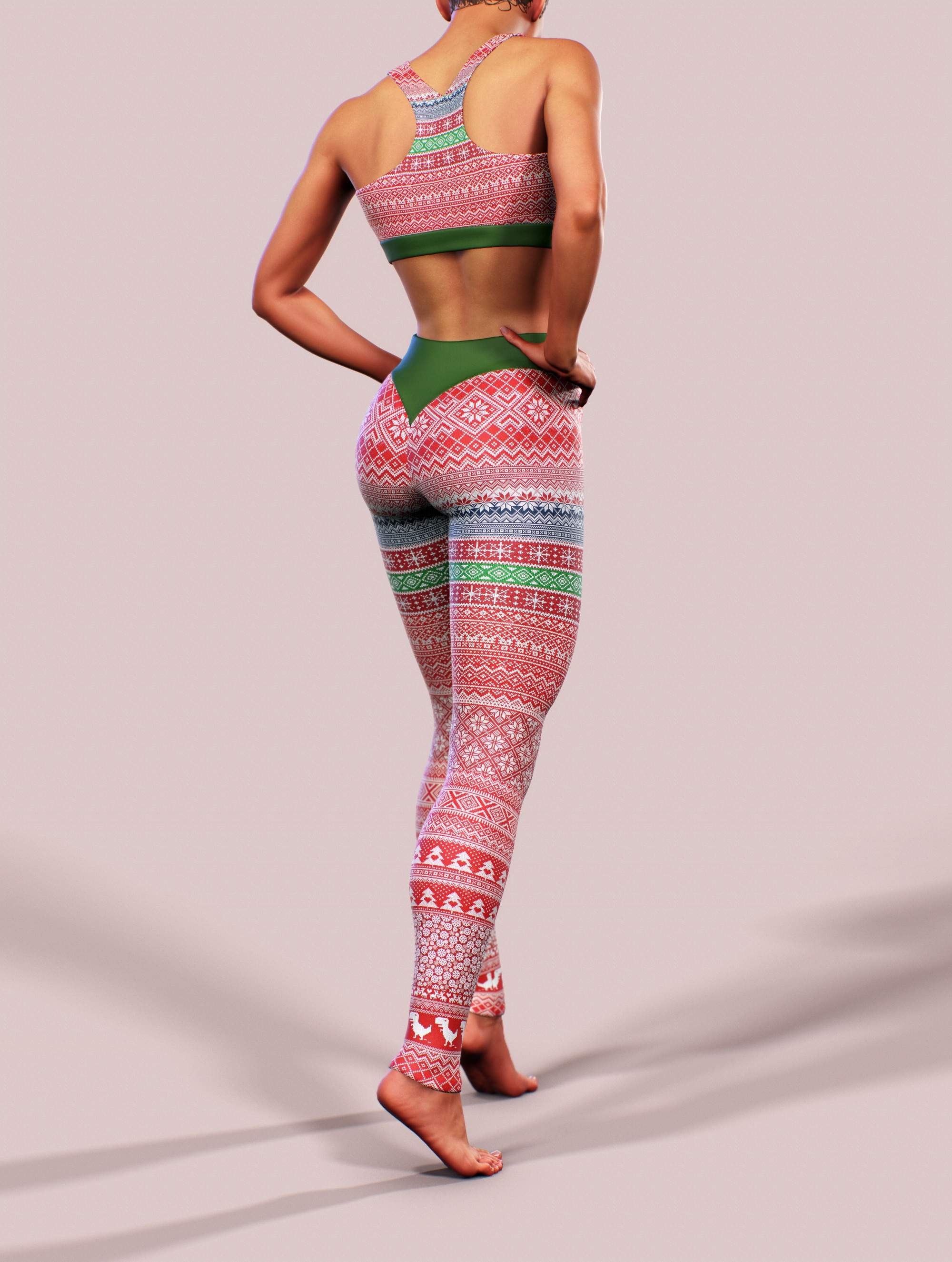 Christmas Jumper Activewear Set-Activewear Set-bootysculpted