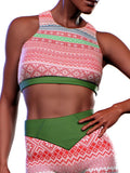Christmas Jumper Sports Bra