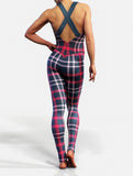 Christmas Plaid Catsuit-unitard-bootysculpted