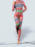 Christmas Sweater Unitard-unitard-bootysculpted