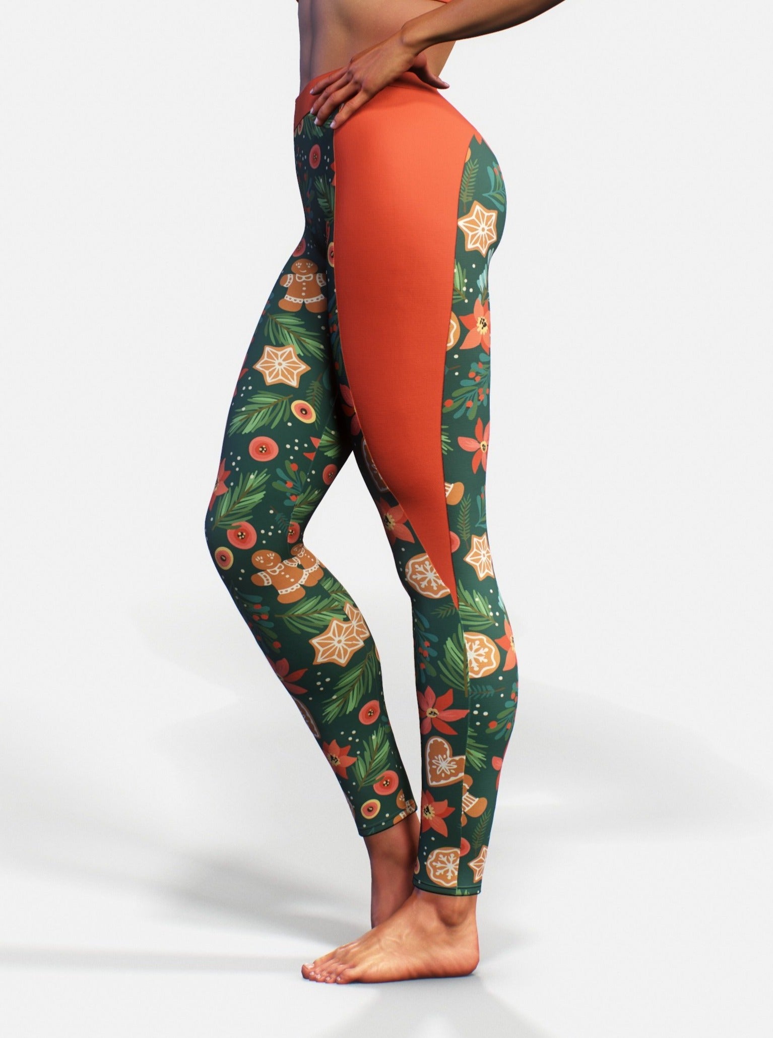 Christmas Tree Leggings-High waisted leggings-bootysculpted
