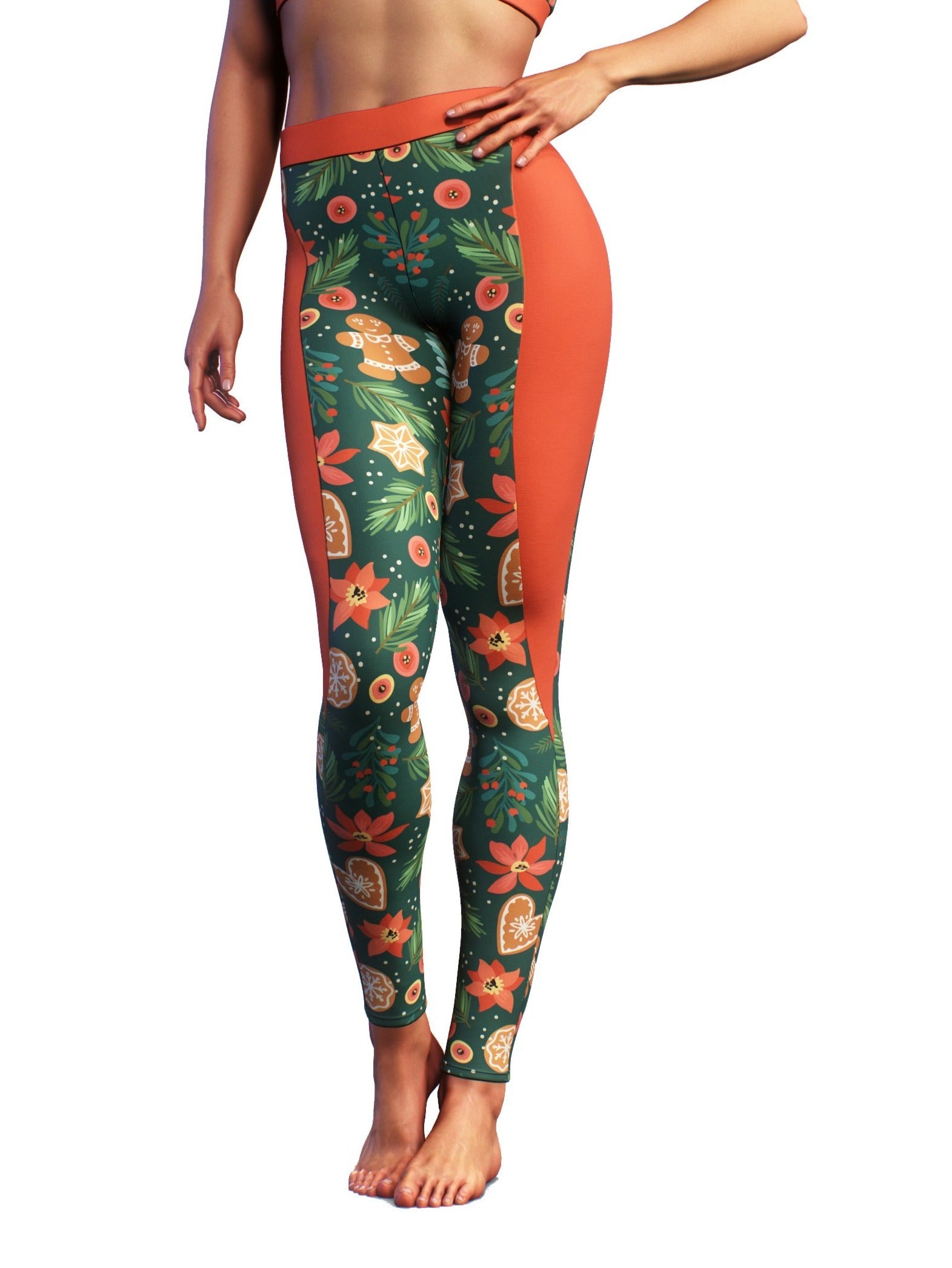 Christmas Tree Leggings-High waisted leggings-bootysculpted